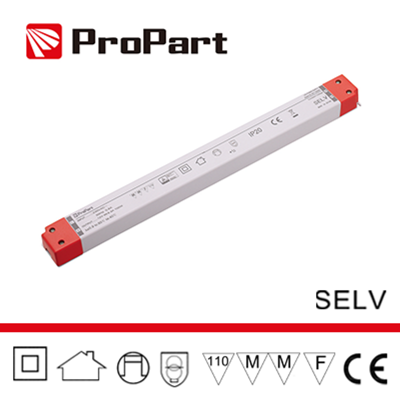 Netzteil SLIM-Netzteil: IP20, 24 V, 150 W, 6,25 A, Größe: 360 x 31 x 24 mm