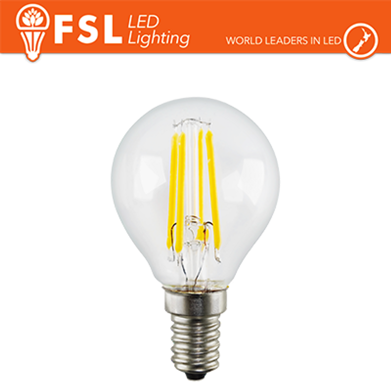 Beleuchtung Kugel-Glühlampe – 4 W 2700 K E14 400 lm