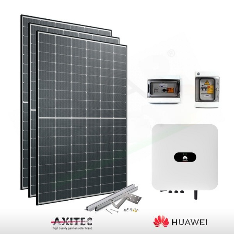 Axitec Energy PHOTOVOLTAIK-KIT 4,2 KW AXITEC ENERGY – HUAWEI FÜR DIE LAGERUNG VORBEREITET (KOMPLETT