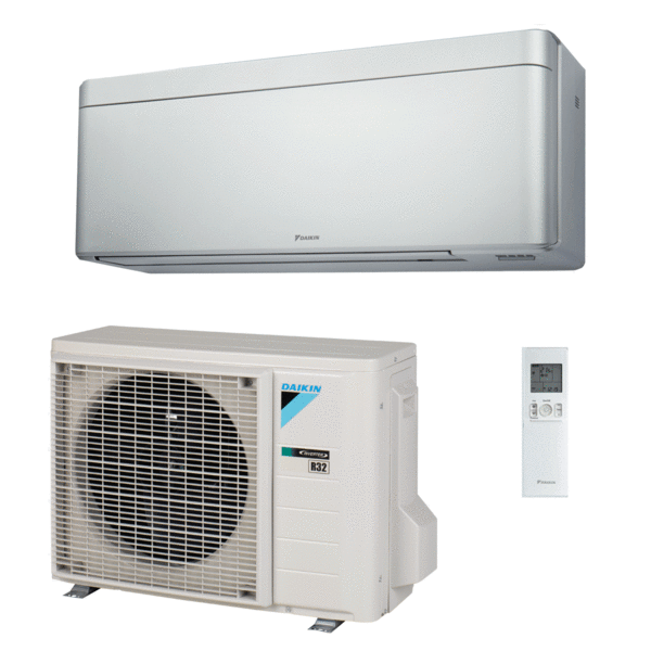 Daikin Stylish Silver 18000 BTU Inverter-Klimaanlage A++ WiFi R32