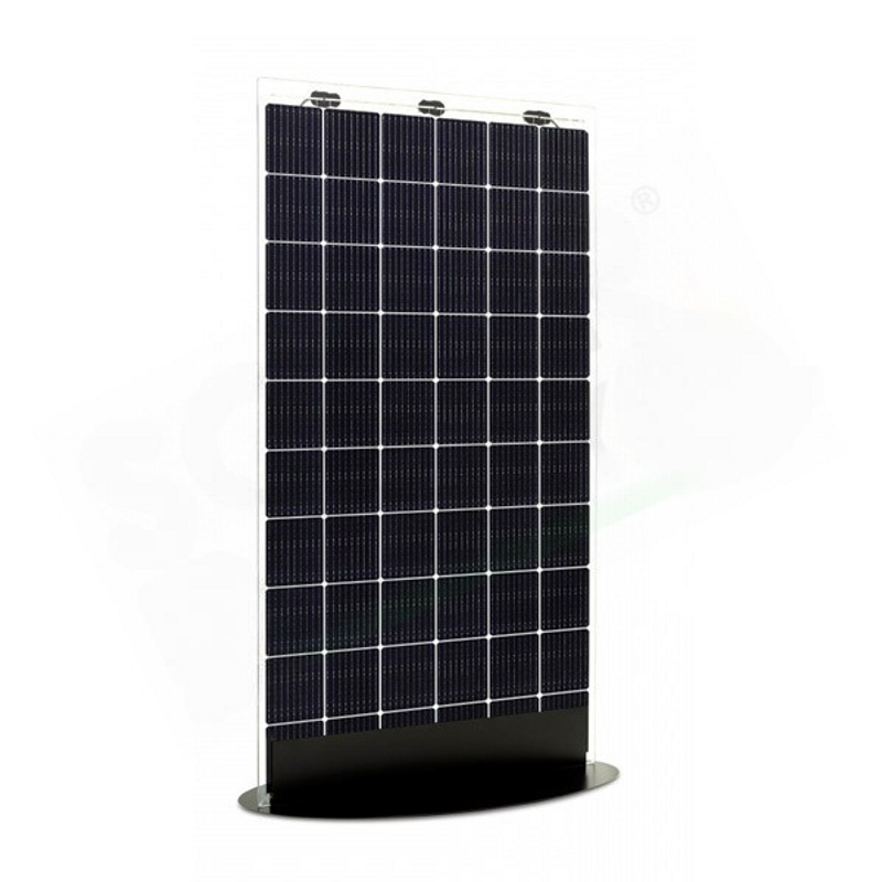 SOLITEK SOLID BIFACIAL GLASS/GLASS B.60 360W – EINKRISTALLES PHOTOVOLTAIKMODUL