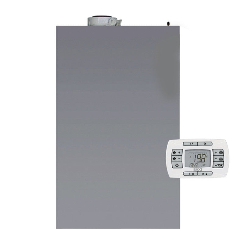 Baxi Luna Air 28 Brennwertkessel mit versiegelter Kammer, 24 kW, eingebaut oder extern