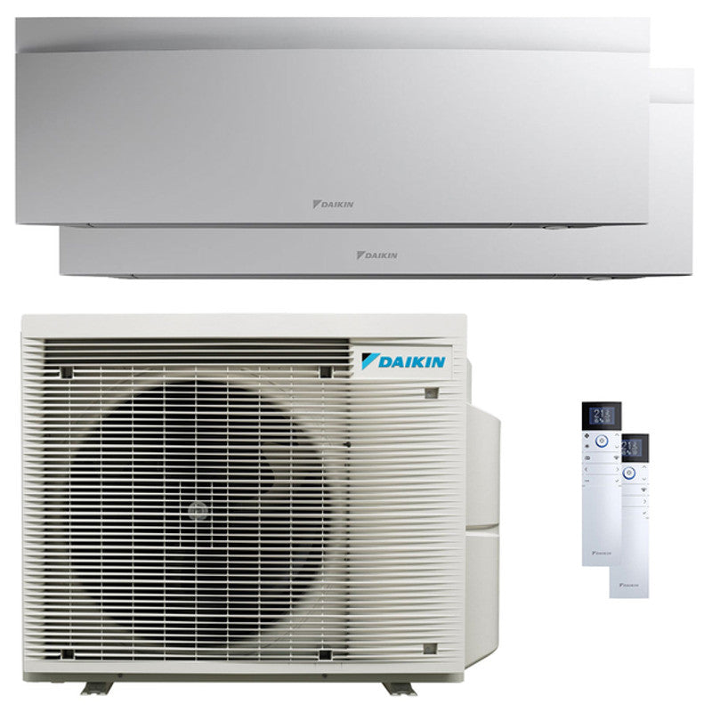 Daikin Emura 3 Dual-Split-Klimaanlage 7000+18000 BTU Inverter A++ WLAN-Einheit
