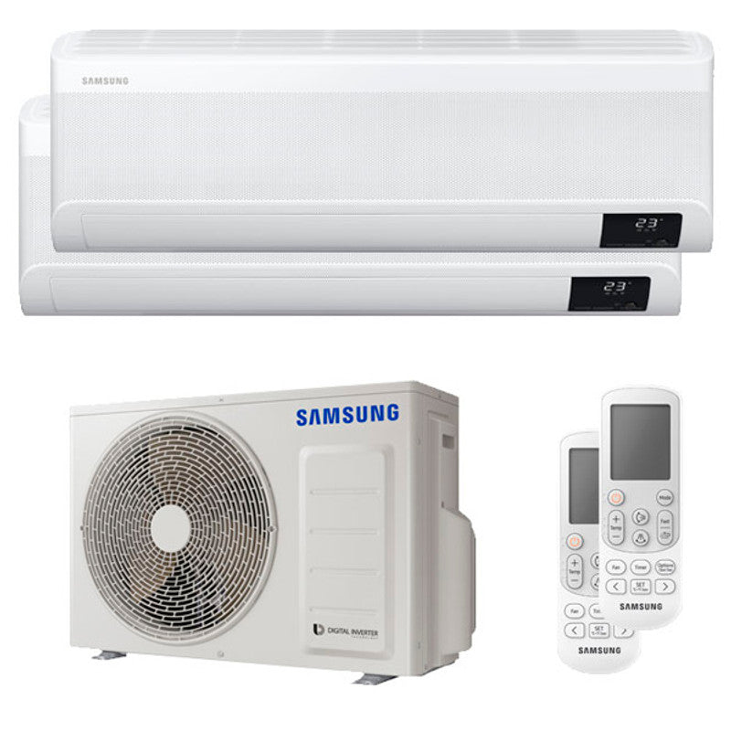 Samsung windfree Avant Dual-Split-Klimaanlage 7000+12000 BTU Inverter A+++ wi