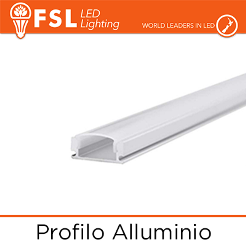 Barra ALUMINIUMSTANGE 6063 - U - 2m SILBER