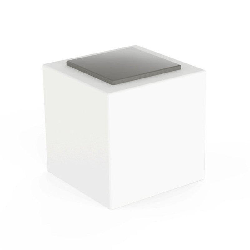 Cubo Arkema Iris SL Gartenlichtwürfel aus LLDPE-Harz mit Photovoltaik-Panel