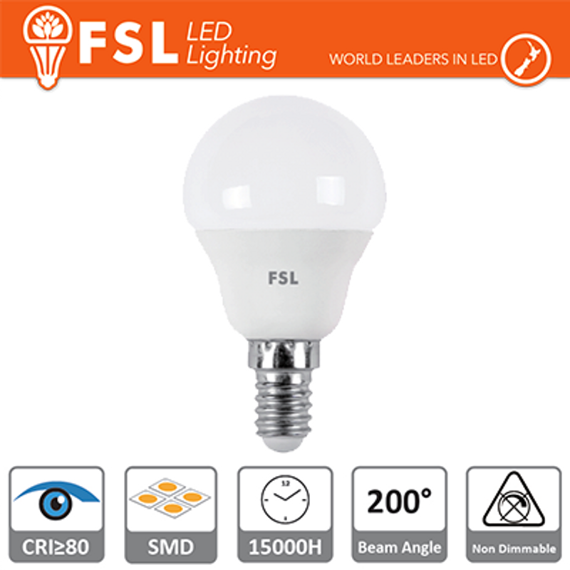 Beleuchtung Kugellampe – 7,5 W 3000 K E14