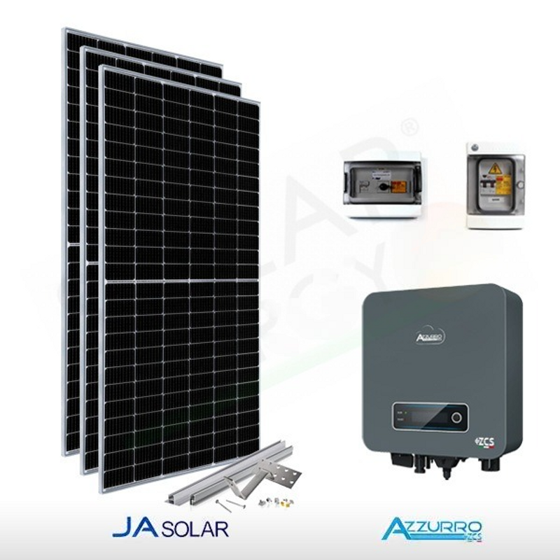 JA Solar PHOTOVOLTAIK-KIT 2,7 KW JA SOLAR - ZCS (KOMPLETT)
