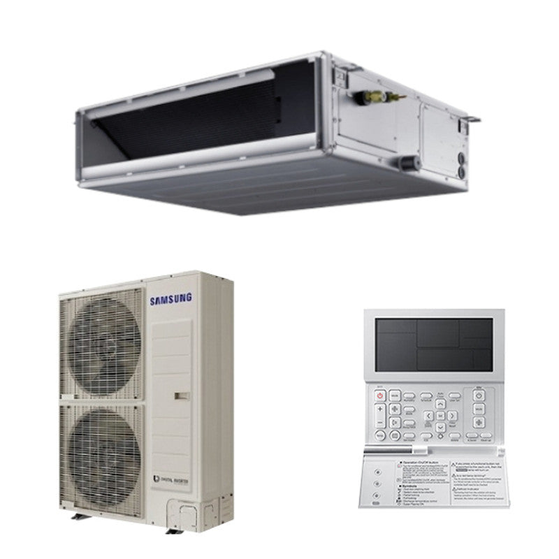 Samsung-Kanalklimaanlage 45000 BTU, Wechselrichter mit kabelgebundener Steuerung