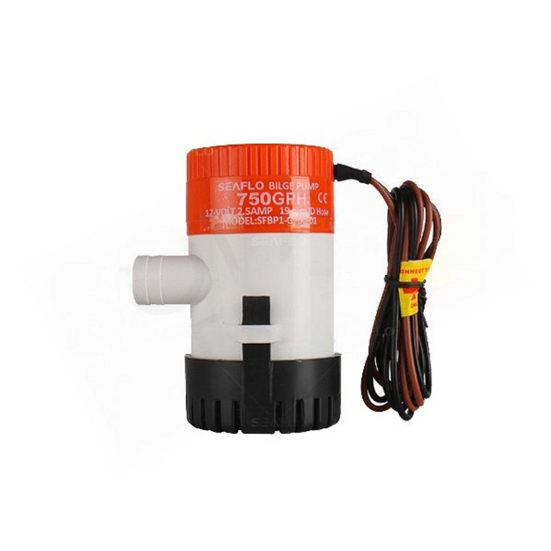 SEAFLO SF75024BP – Tauch-Bilgenpumpe, 750 GPH, 24 V, 35 l/m, 2101 l/h