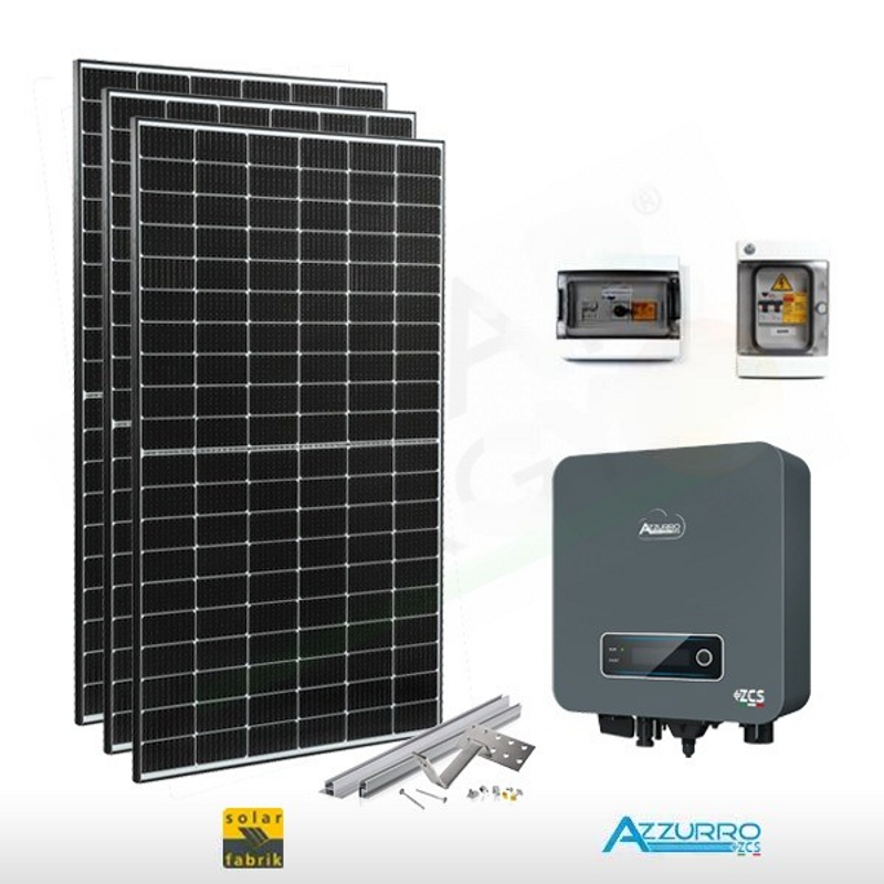 Solar Fabrik PHOTOVOLTAIK-KIT 2,4 KW SOLARFABRIK – ZCS (KOMPLETT)
