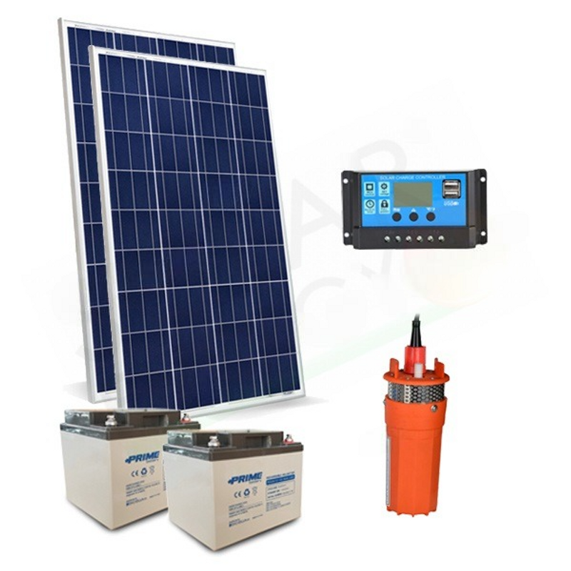 Solar-Kit SOLAR-BEWÄSSERUNGSSATZ 160 W 24 V 360 L/H MAX. FÖRDERFÖRDERUNG 70 MT