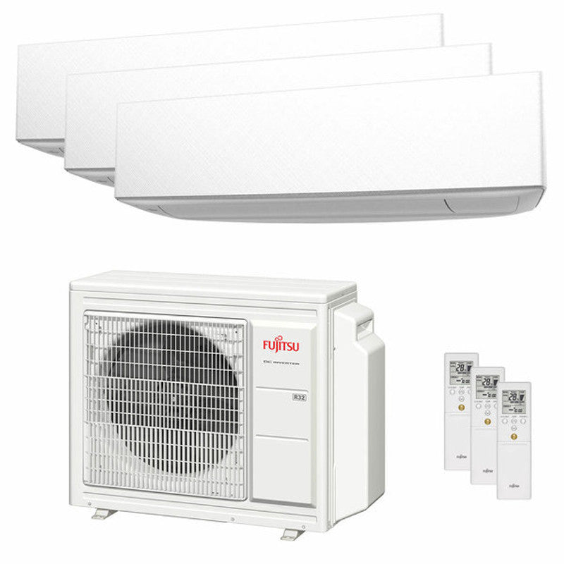 Fujitsu Klimaanlage KE-Serie Trial Split 9000+9000+9000 BTU Inverter A+++ uni