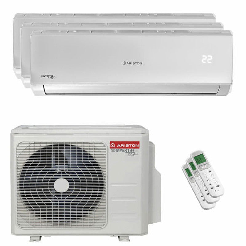 Ariston ALYS R32 Test-Split-Klimaanlage 12000+12000+12000 BTU Inverter A++ u