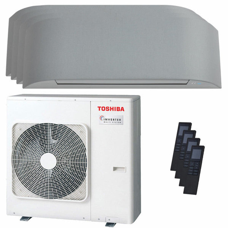 Toshiba Haori Klimaanlage Split Panels 7000+9000+9000+12000 BTU Inverter A++