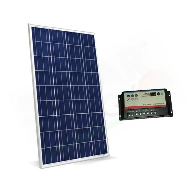 Solar-Kit 80-W-12-V-CAMPER-SOLAR-KIT – 80-W-MODUL UND 10-A-DUAL-BATTERIEREGLER