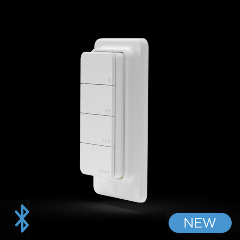 Shelly BLU RC Button 4 – BT-Wandfernbedienung mit 4 batteriebetriebenen Tasten