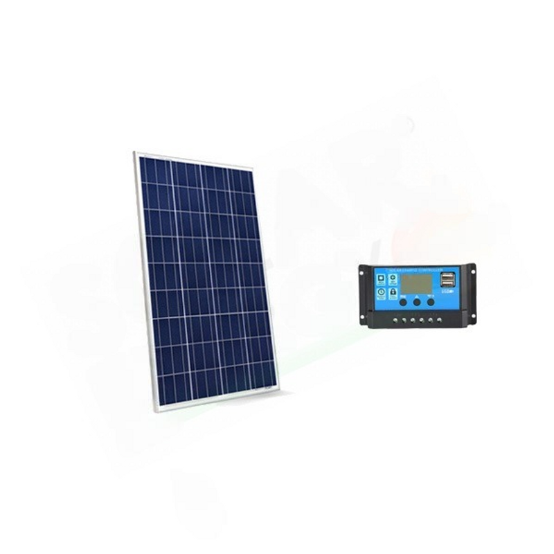 Solar-Kit GRUNDLEGENDES SOLAR-KIT 10W 12V – 10W PHOTOVOLTAIKMODUL UND 10A PWM-REGLER