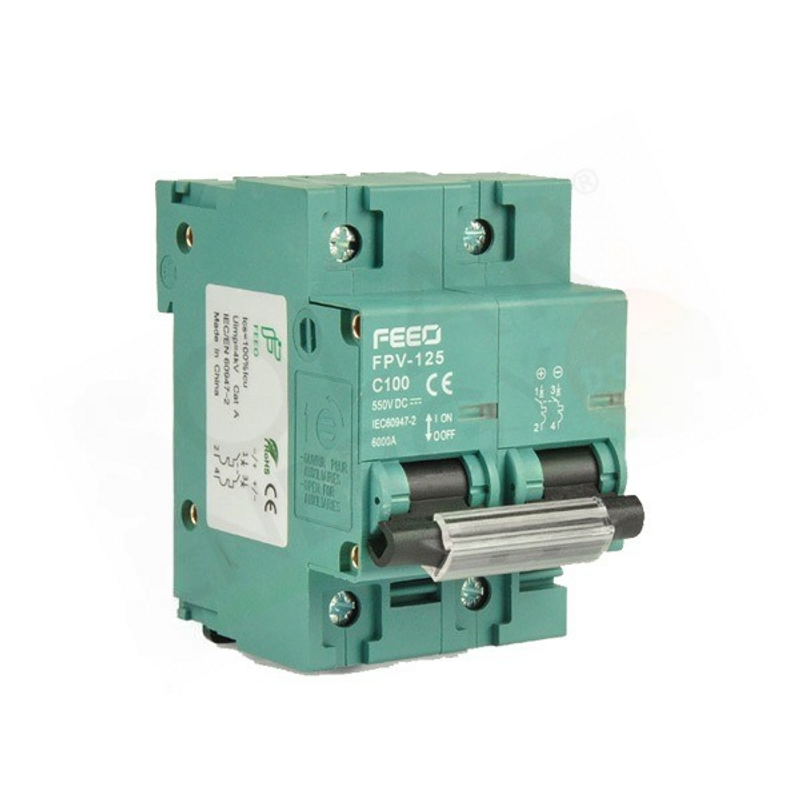Interruttore MAGNETOTHERMISCHER AUTOMATIKSCHALTER DC 250 VDC 125 A 2P