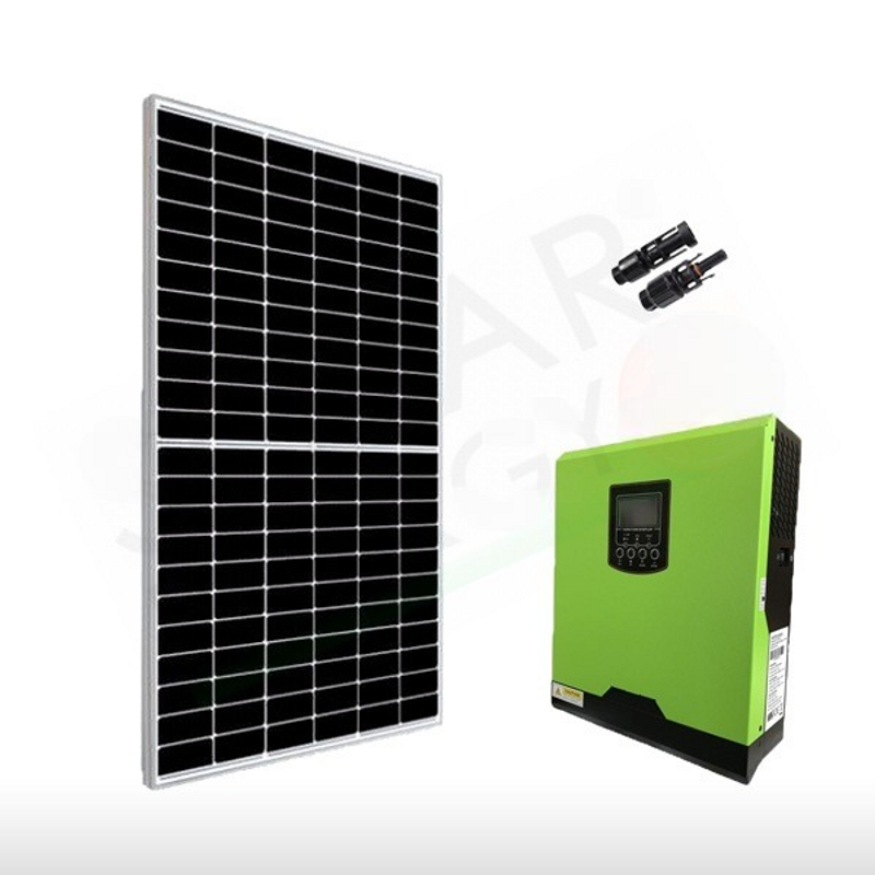 Solar-Kit BASIC OFF-GRID PHOTOVOLTAIK-KIT 430W 24V MIT MONOKRISTALLINEN MODULEN