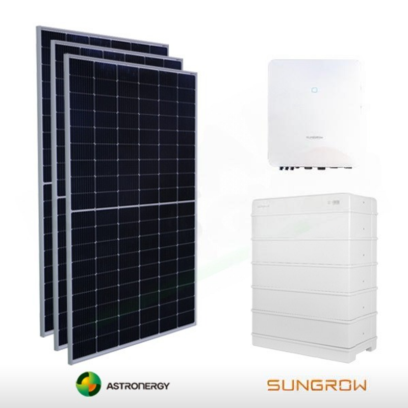 Astronergy PHOTOVOLTAIK-KIT 10,1 KW ASTNERGY – SUNGROW MIT 16 KWH SPEICHER