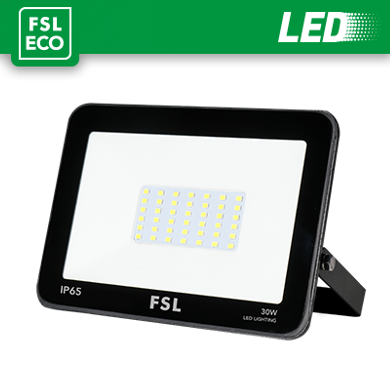 Strahler Außenstrahler Schwarz 30W - IP65 120° 4000K
