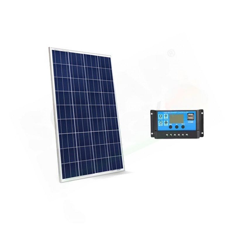 Solar-Kit GRUNDLEGENDES SOLAR-KIT 30 W 12 V – 30 W PHOTOVOLTAIKMODUL UND 10 A PWM-REGLER