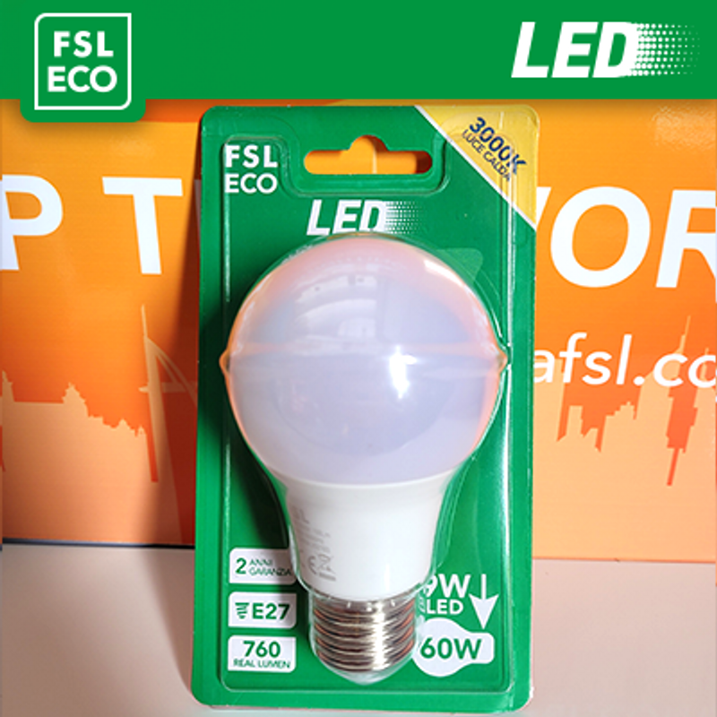 Beleuchtung BLISTER Tropfenlampe – 9W 3000K E27