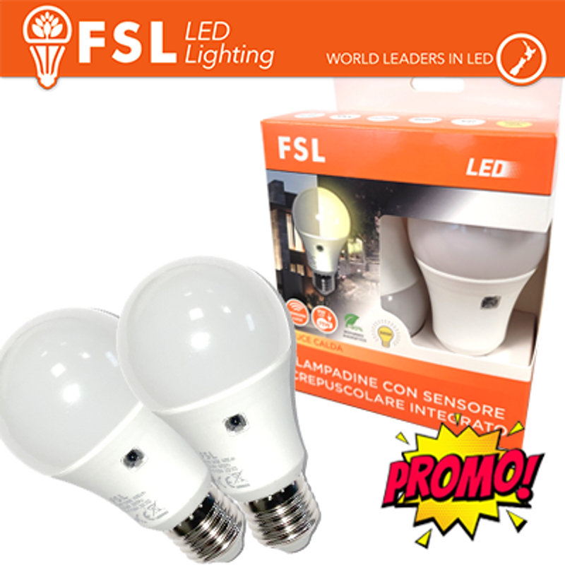 Beleuchtung Crepusco Sensor Drop Lamp: 2PACK 3000K PROMO Paket