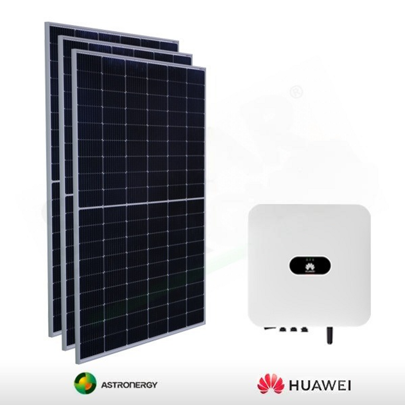 Astronergy PHOTOVOLTAIK-KIT 3,2 KW ASTONERGIE – HUAWEI FÜR DIE LAGERUNG VORBEREITET