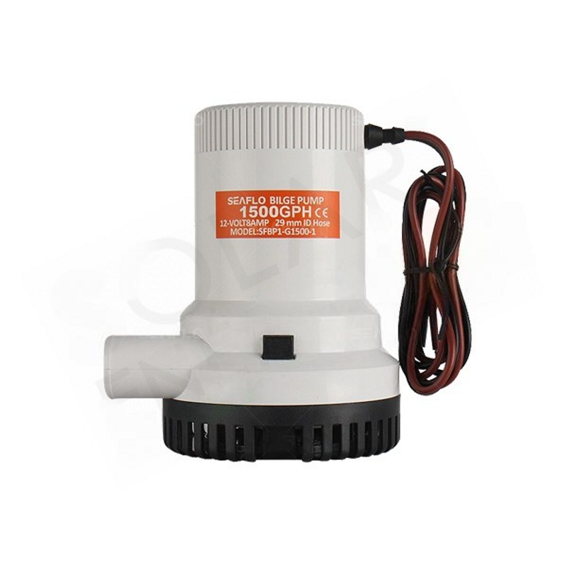 SEAFLO SF150012BP – Tauch-Bilgenpumpe, 1500 GPH, 12 V, 82 l/m, 4950 l/h