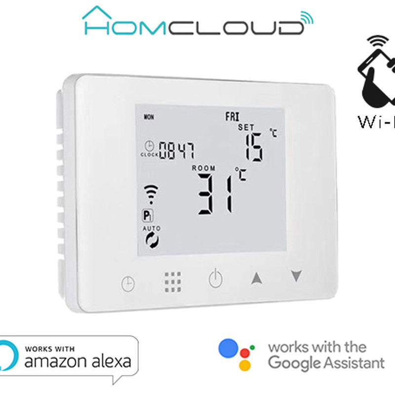 Cronotermostato Homcloud Wi-Fi digitaler Chronothermostat