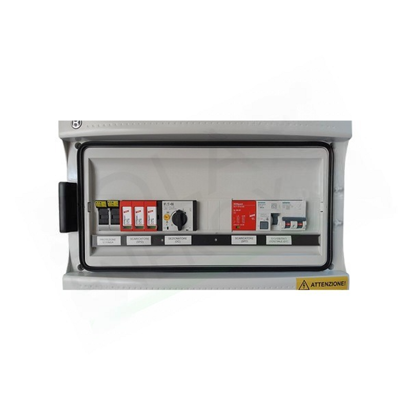 Schaltschrank EINPHASIGES TOTAL-BOX-PANEL – 1 EINGANG 1 AUSGANG 1000V 20A