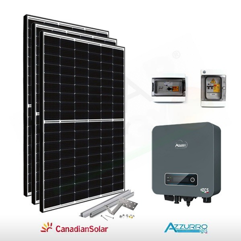 Canadian Solar PHOTOVOLTAIK-KIT 3,2 KW CANADIAN SOLAR – ZCS (KOMPLETT)