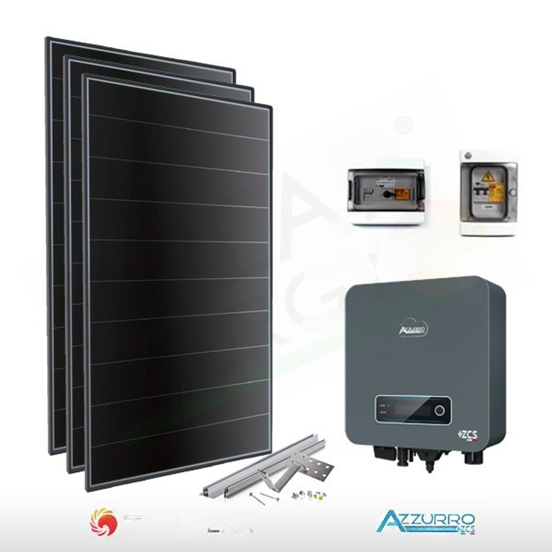 Tongwei Solar PHOTOVOLTAIK-KIT 2,4 KW TONGWEI SOLAR – ZCS (KOMPLETT)