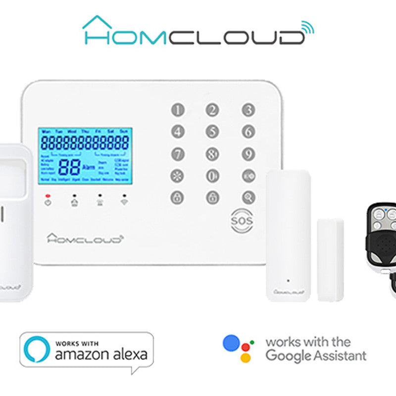 Solar-Kit Homcloud Wi-Fi + GSM PRO 10P kabelloses Diebstahlschutz-Kit