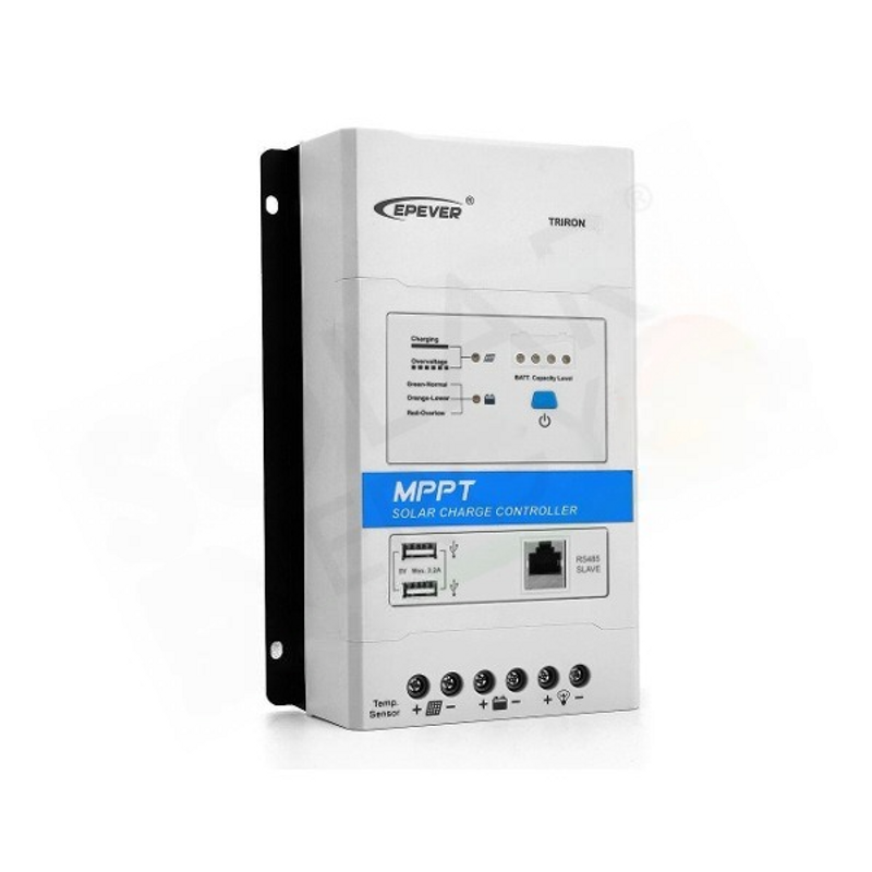 EP SOLAR TRIRON 2210N-BU – LADEREGLER MPPT 20A 12/24V MIT DB1-ANZEIGE