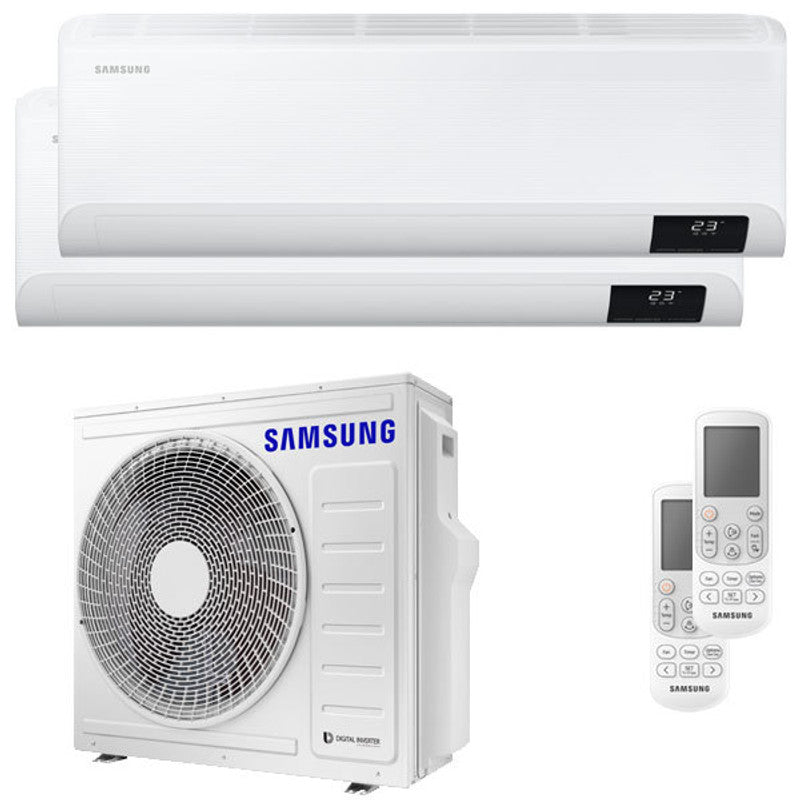 Samsung Cebu Wi-Fi-Klimaanlage Dual Split 7000+24000 BTU Inverter A++ Wi-Fi un