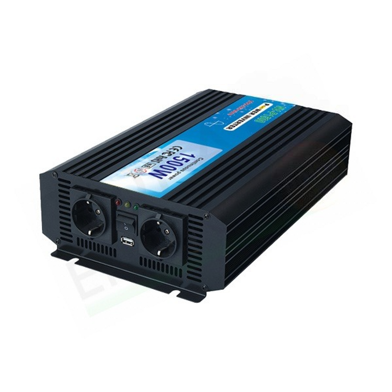 Inverter PHOTOVOLTAIK-WECHSELRICHTER OFF-GRID PURE WAVE 1500W 12V