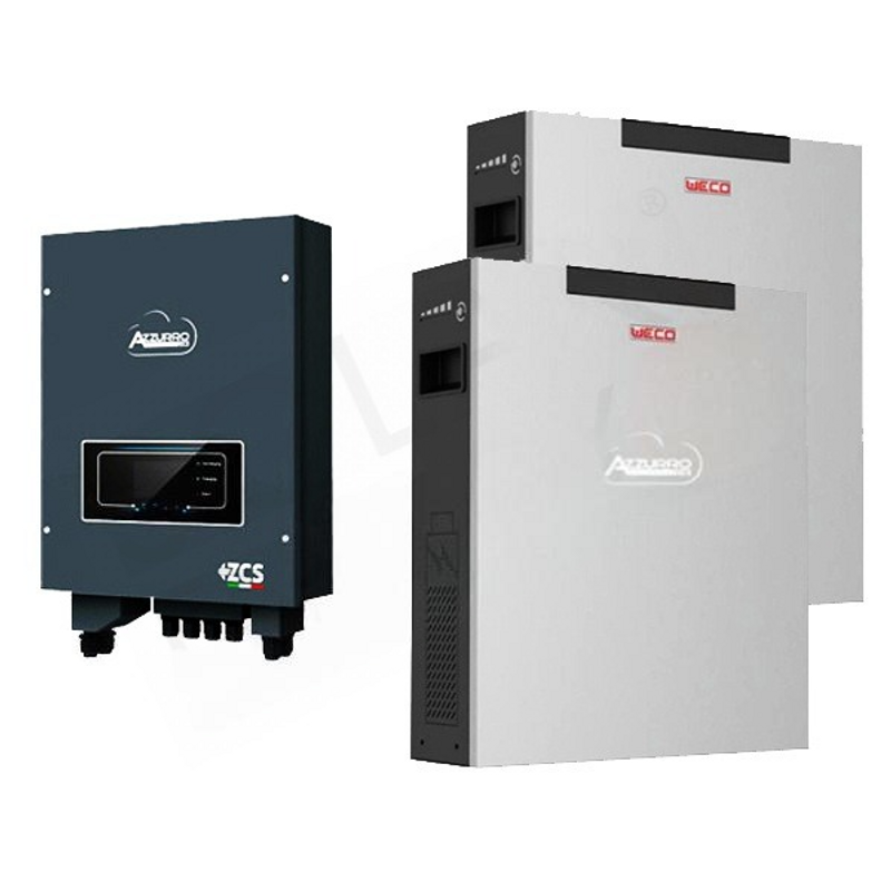 Zcs SPEICHERKIT FÜR BESTEHENDE SYSTEME – ZCS 3000SP-V2 UND WECO 4K4 LITE 10 KWh BATTERIE