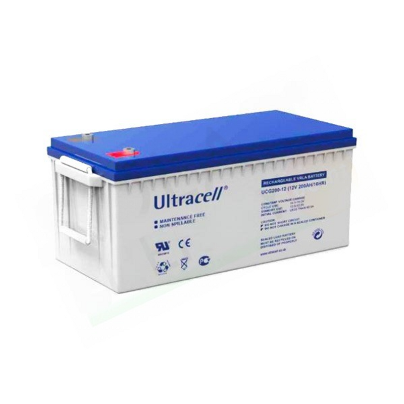 ULTRACELL UCG200-12 SERIE – GEL-SOLARBATTERIE 12V 200AH TIEFE ZYKLUS