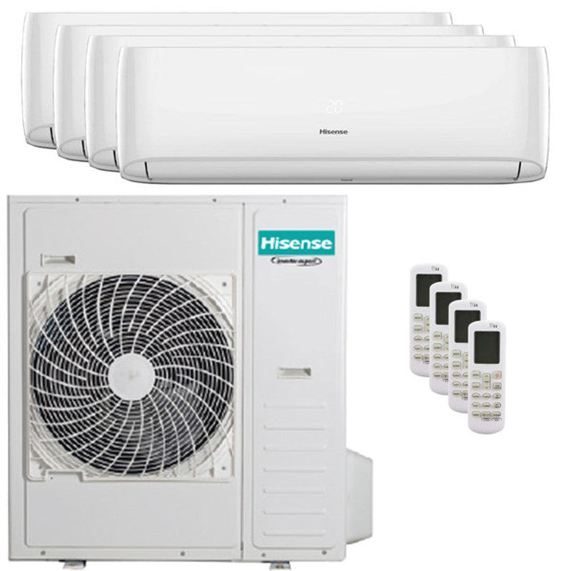 Hisense Hi-Comfort Klimaanlage Split-Panels 7000+7000+7000+24000 BTU Inverter
