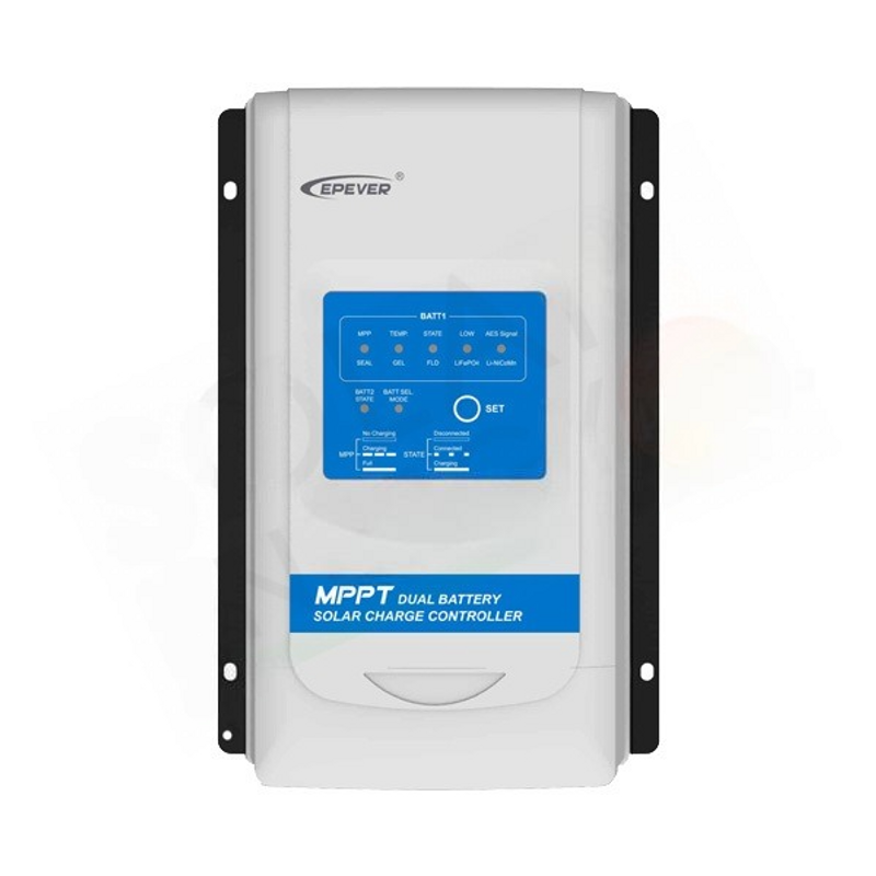 EP SOLAR DUORACER DR2210N-DDB – LADEREGLER MPPT 20A 12/24V DUAL BATTER