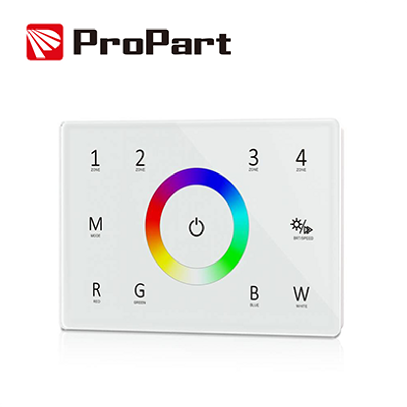 Telecomando RGB/RGBW 4 Zone RF2.4G + DMX512 Fernbedienung für 503 Box