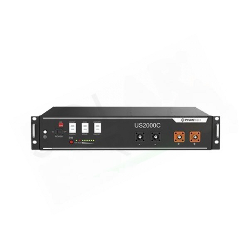 PYLONTECH US2000C – LITHIUMBATTERIE FÜR SPEICHERSYSTEM 2,4 KWH (2U) DOD 9