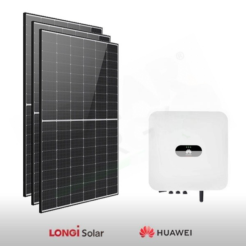 Longi Solar PHOTOVOLTAIK-KIT 3,3 KW LONGI SOLAR – HUAWEI FÜR DIE SPEICHERUNG VORBEREITET