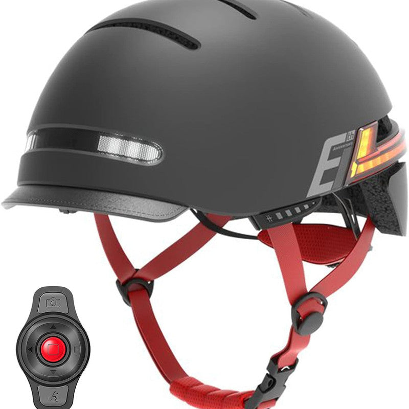 Smart Livall BH51M NSO Fahrrad- und Rollerhelm Schwarz – Größe L