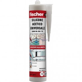 Fischer einkomponentiges essigvernetzendes Silikon 09219 Dichtstoff