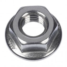 Fischer MU F M8 A2 Flanschmutter M8