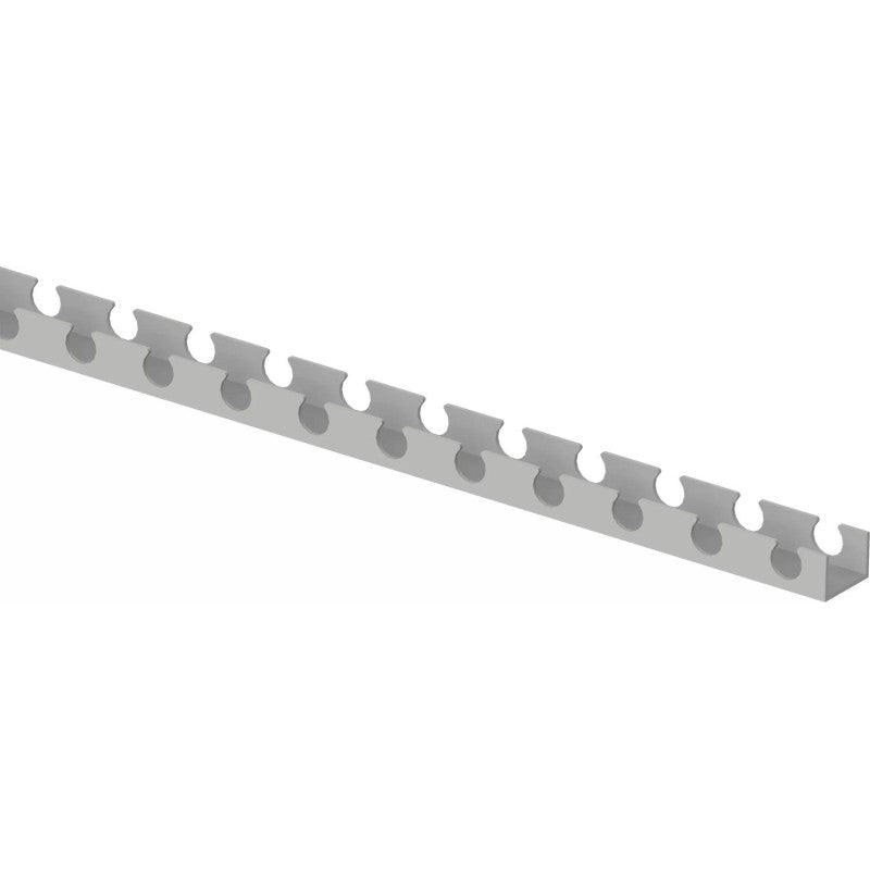 Solarics Uponor 1005274 – Feste Dachrinne 9,9 mm mit Breite 20 mm, 2,5 m